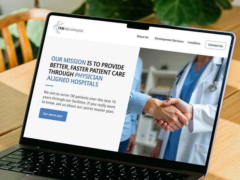 Cover image for Framer Website for a Hospital