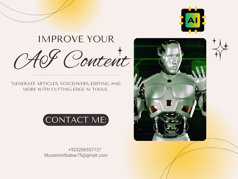 Cover image for AI-Driven Content Creation