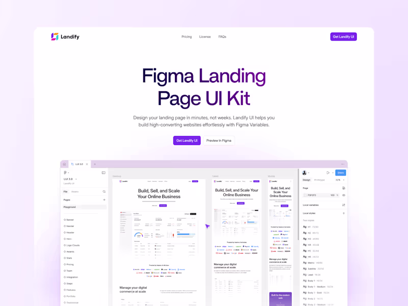 Cover image for Landify / Redesign & Framer Development