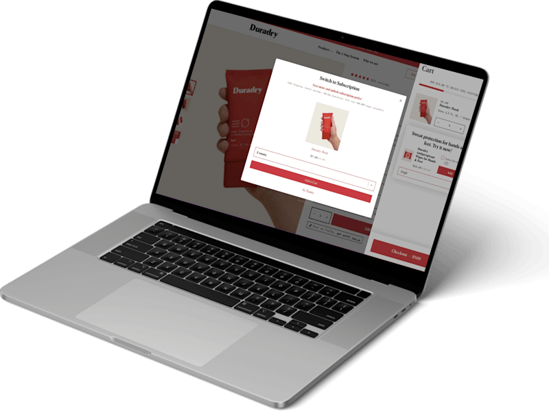 Cover image for CUSTOM SHOPIFY DEVELOPMENT - Duradry