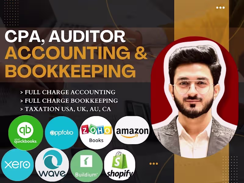 Cover image for You will get CPA Accountant | Senior Bookkeeper | Tax Expert