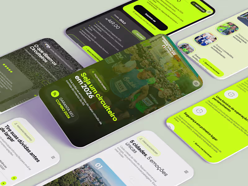 Cover image for Circuito dos Vales — A performance-driven registration landi...