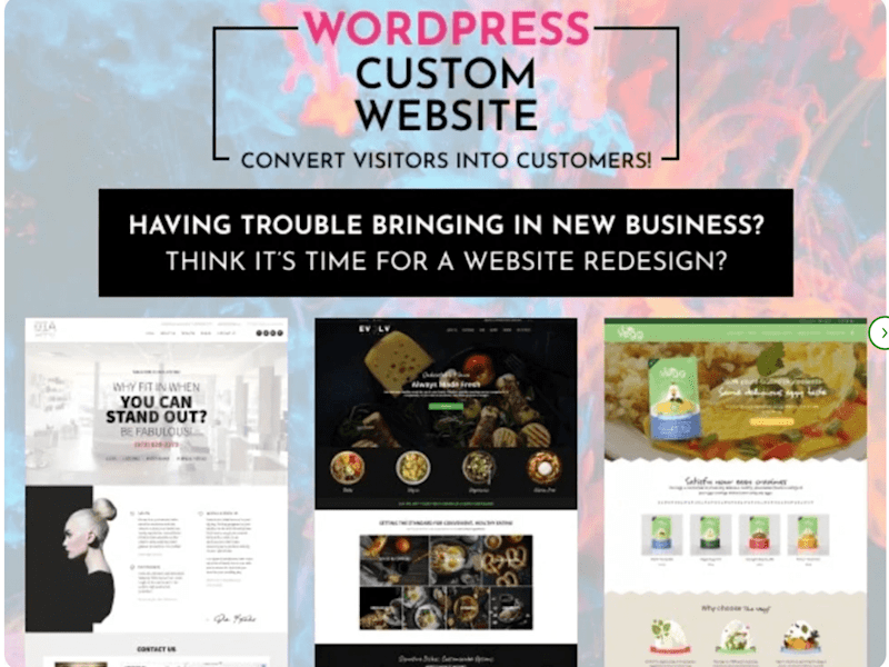 Cover image for You will get a Custom Website Design for your business