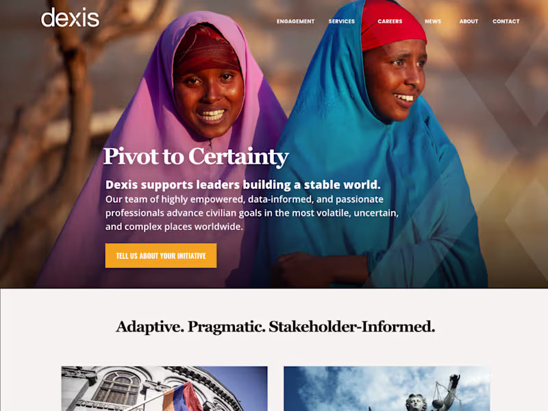 Cover image for NGO Website Rebrand, UX/UI Prototype, Design and Development