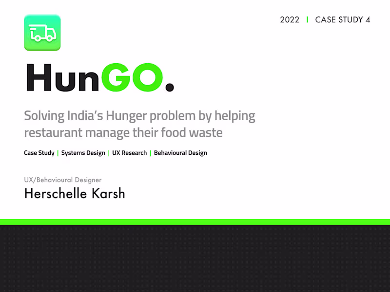 Cover image for HunGO