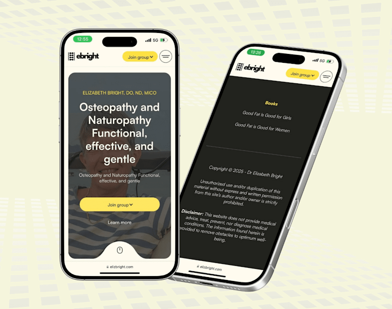 Cover image for Webflow website design & development - Doctor's website
