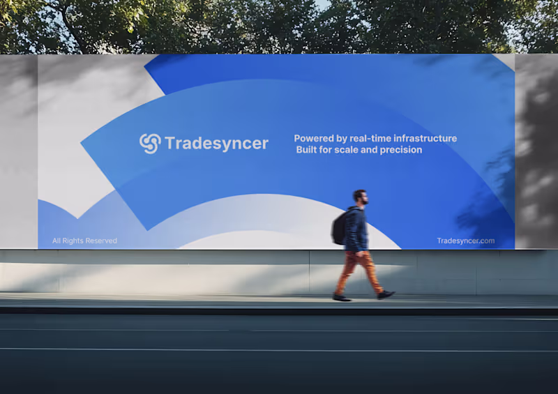 Cover image for New branding work for Tradesyncer.

A