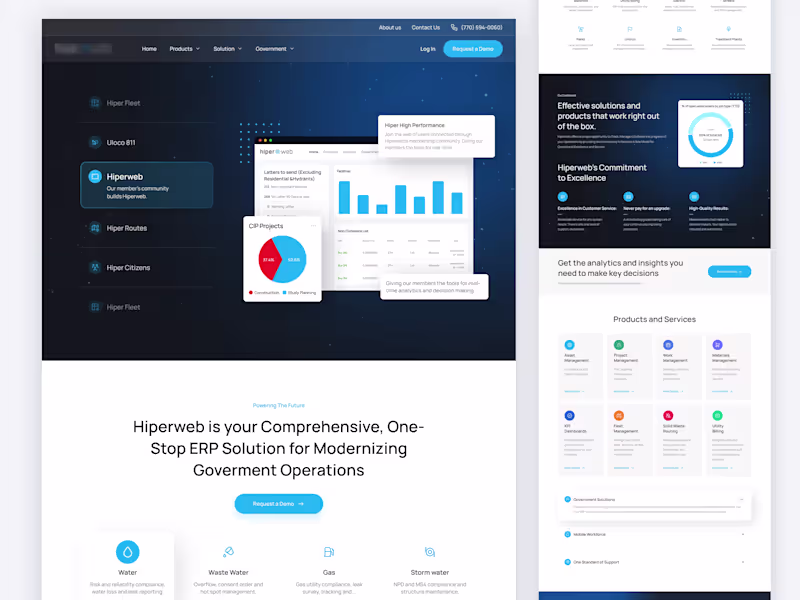 Cover image for You will get design awesome website or landing page