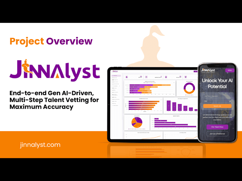Cover image for Jinnalyst – AI-Powered Workforce Optimization & Talent Vetting