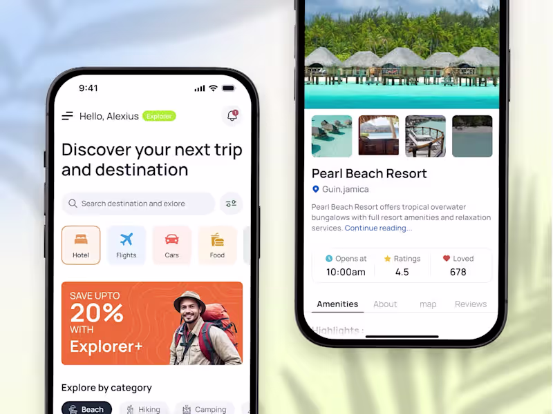 Cover image for ✈️ Travel & Hotel Booking App 