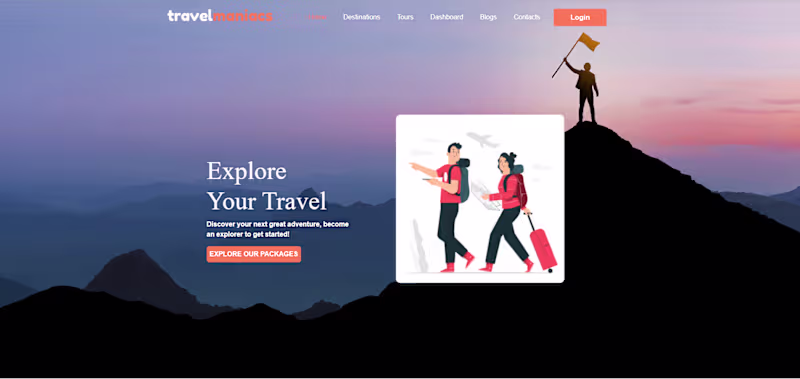 Cover image for SharifulPradhan/travel-maniacs