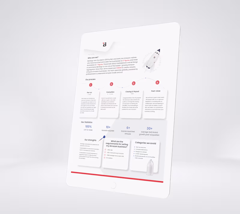 Cover image for One Pager design: B2B brand on Behance