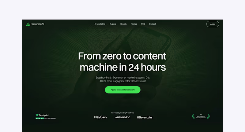 Cover image for HanumanAI's Landing Page