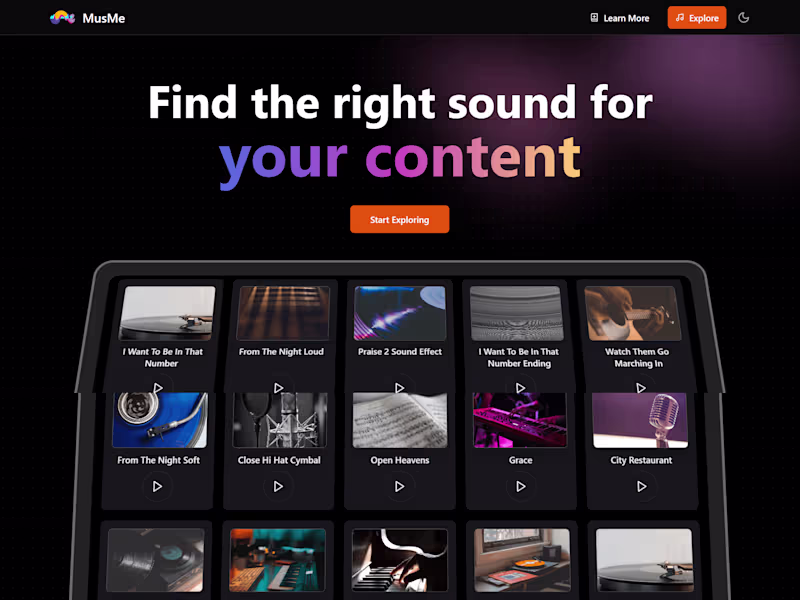 Cover image for Musme Library