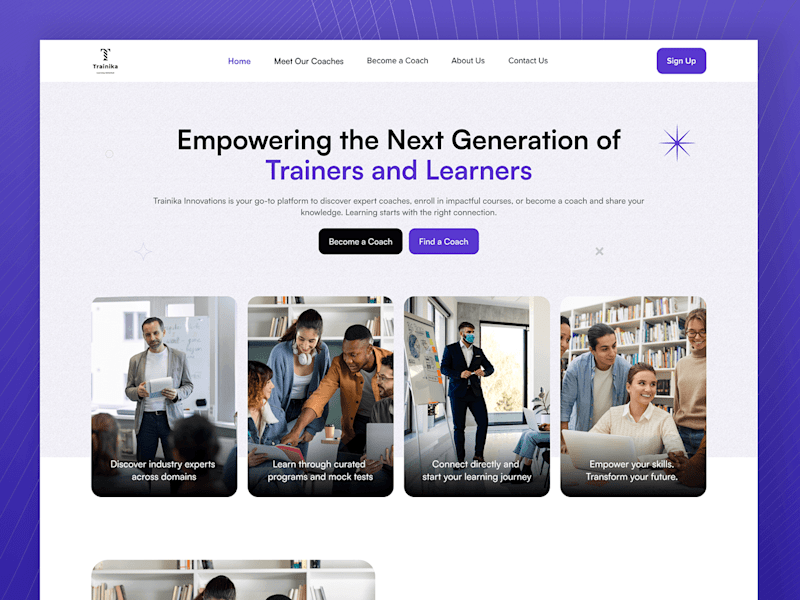 Cover image for Trainika – Online Learning Platform