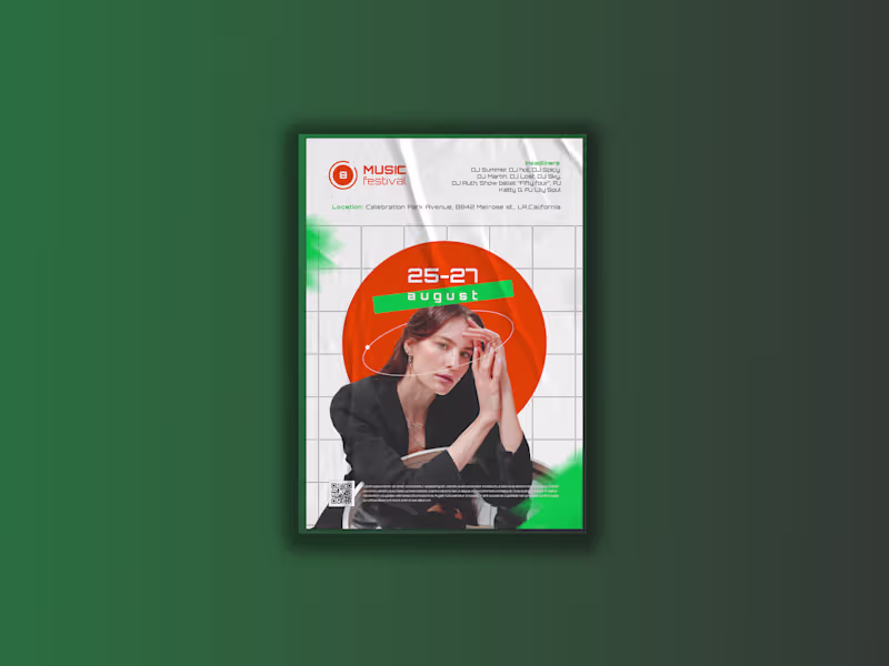 Cover image for Modern Poster Design for Digital & Print