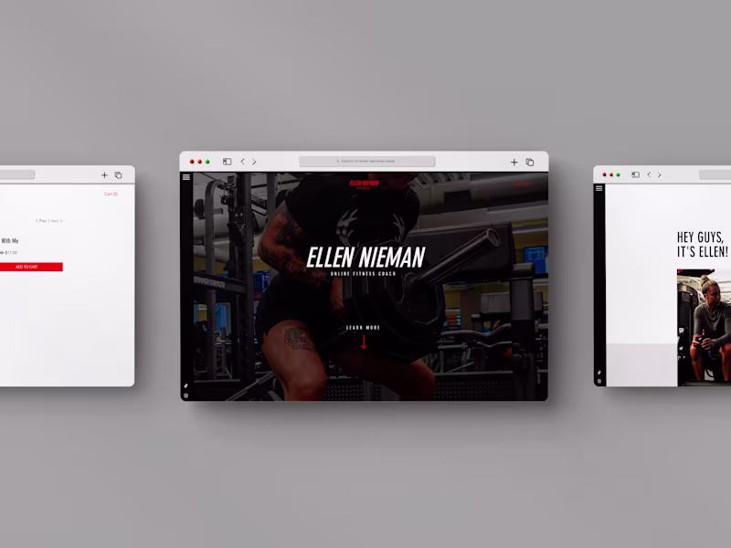 Cover image for Ellen Nieman Fitness