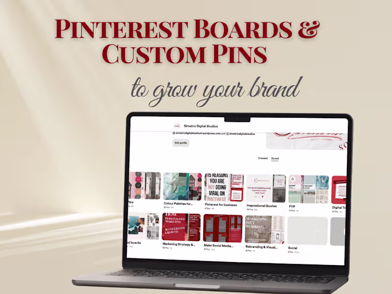 Cover image for Pinterest Board & Pin Setup + Content Strategy