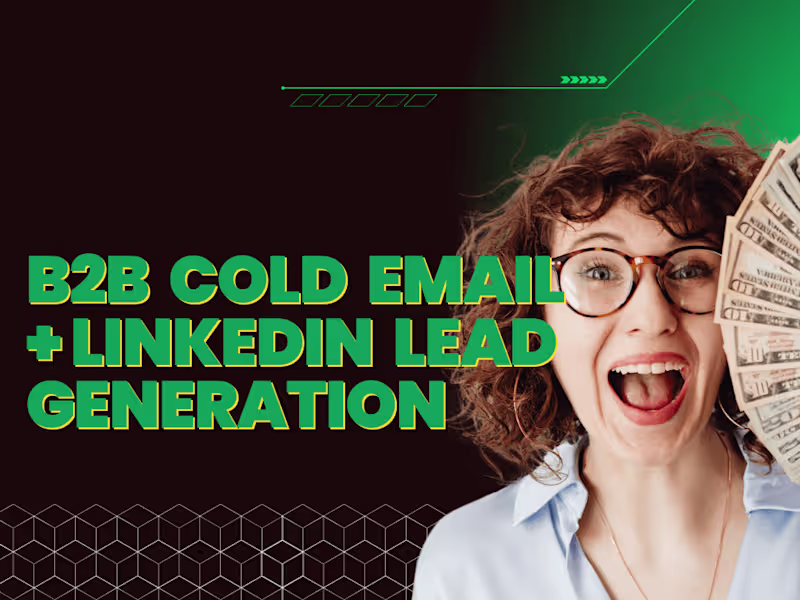 Cover image for B2B Cold Email Outreach & Linkedin Lead Generation