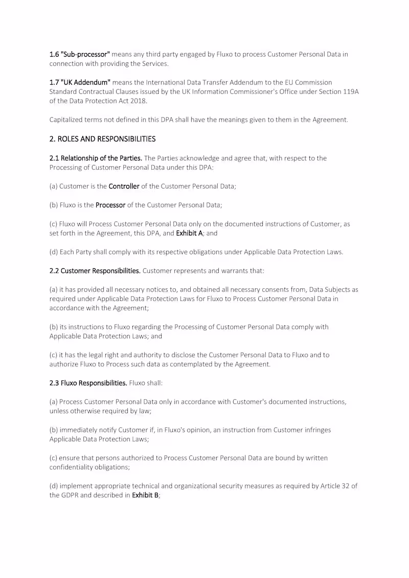 Cover image for Comprehensive Data Processing Addendum compliant