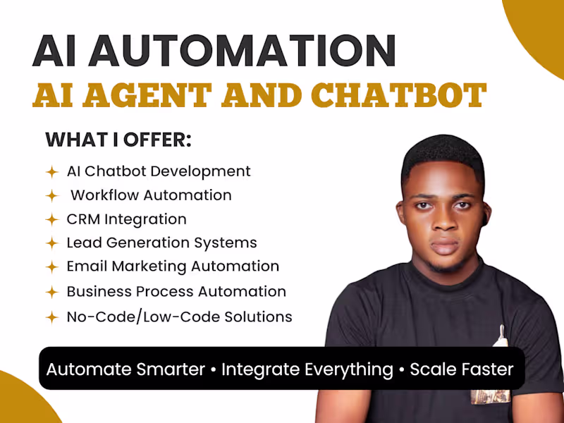 Cover image for Build AI-Powered Business Automation Using n8n, Make, or Zapier