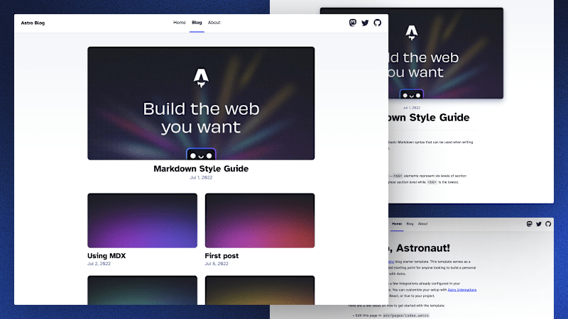 Cover image for Astro Blog with CMS CloudCannon Integration