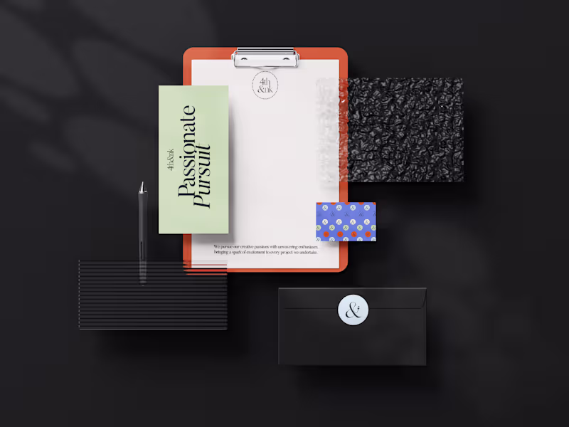 Cover image for 4th & Ink Brand Identity Guideline