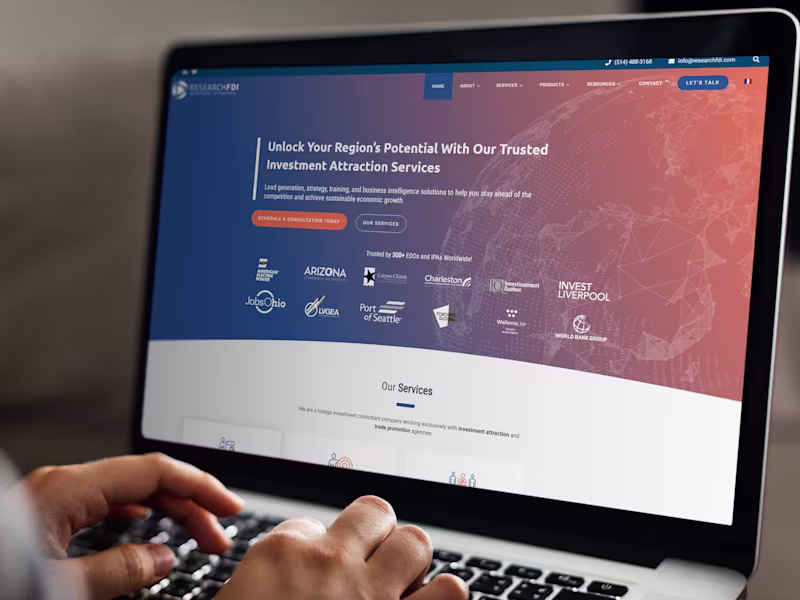 Cover image for ResearchFDI - WordPpres Custom Solution