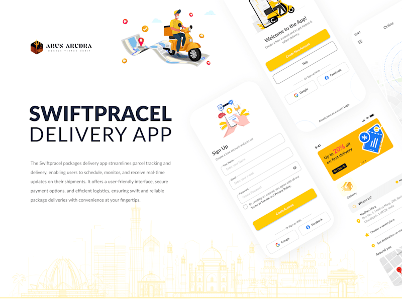 Cover image for SwiftParcel: Efficient Package Delivery Solutions
