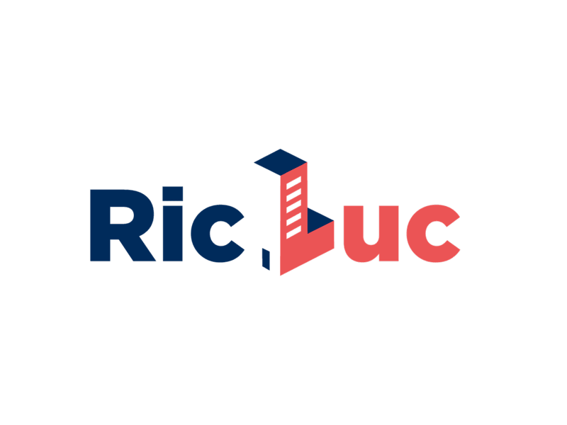 Cover image for RicLuc: Modern Logo Design with a 3D Architectural Twist