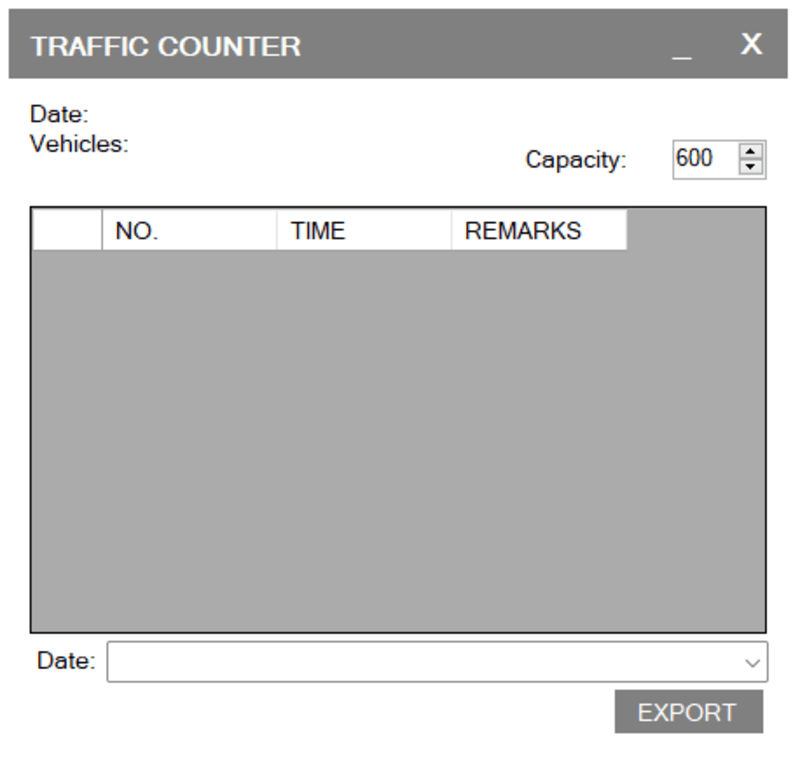 Cover image for Traffic Counter