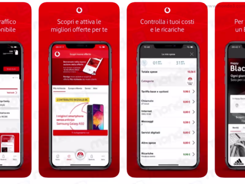 Cover image for Vodafone Italia App