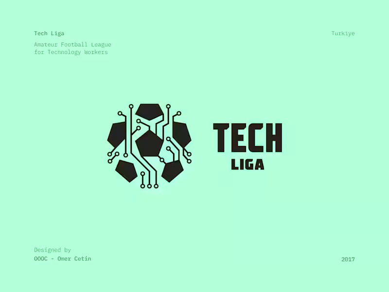 Cover image for Tech Liga Logo Design