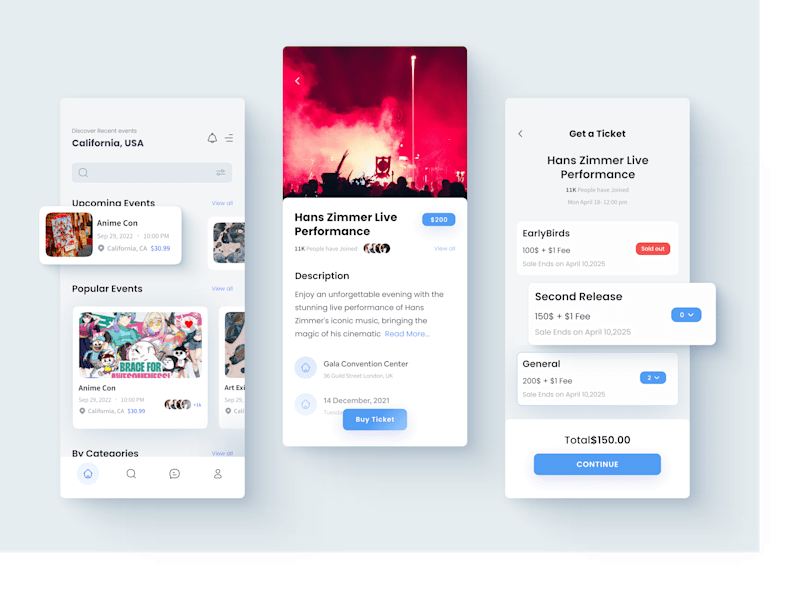Cover image for Ticketing App UI/UX Design