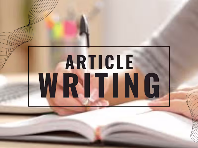 Cover image for Research Article Writer 