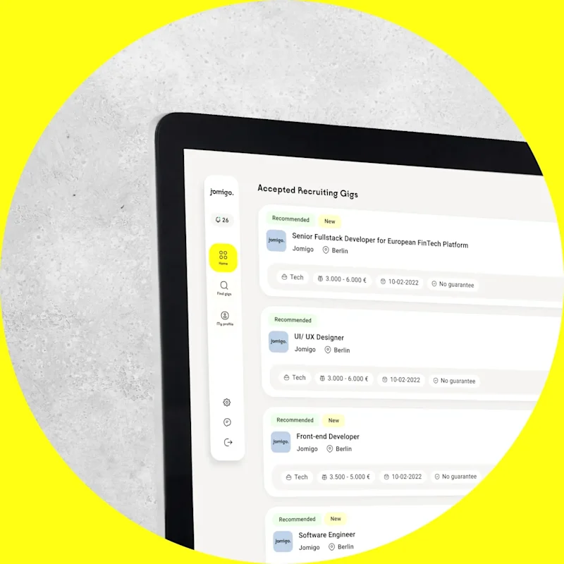 Cover image for SAAS web app for recruiters and companies
