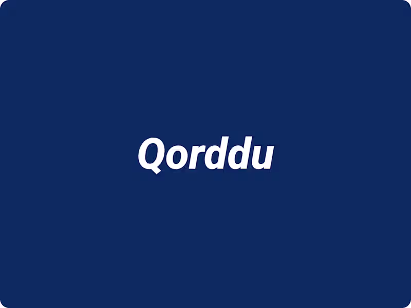 Cover image for Development of Qorddu Platform