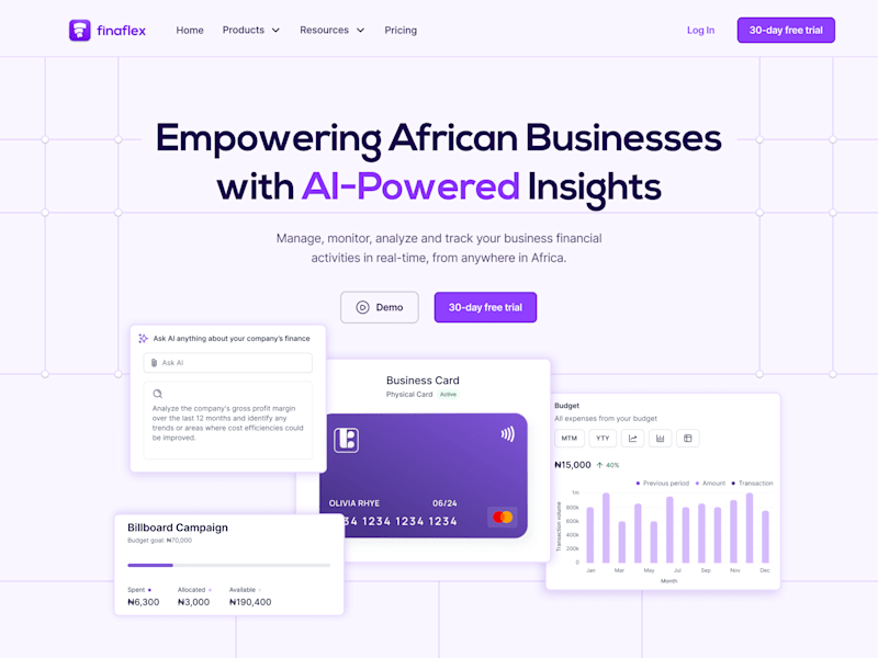 Cover image for Finaflex website (Figma design)