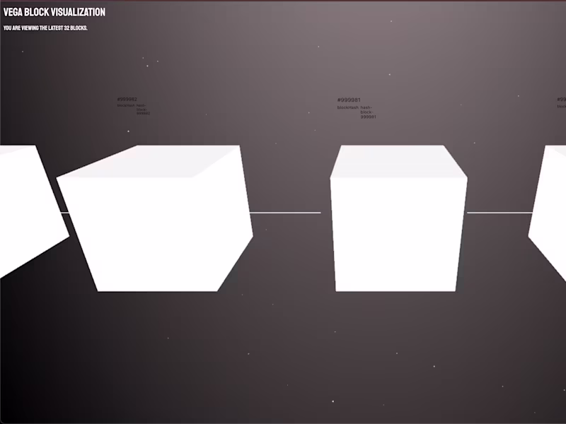 Cover image for Vega – Blockchain Data Visualization