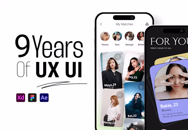 Cover image for I will do stunning mobile app design UX UI