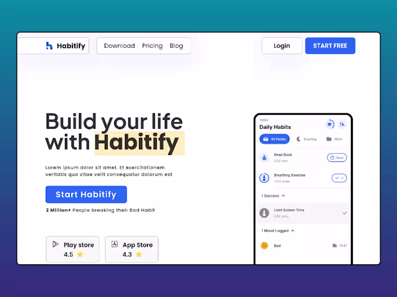 Cover image for Custom Mobile & Desktop Responsive Landing Page Design (FIGMA)