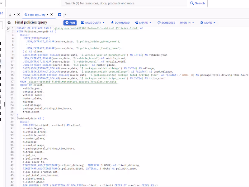 Cover image for Efficient Data Querying and Preparation for BigQuery Analytics