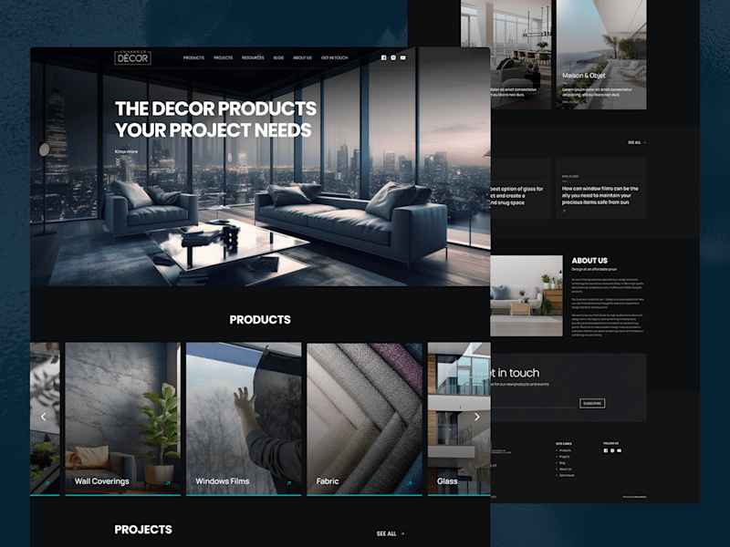 Cover image for Enhanced Decor Website