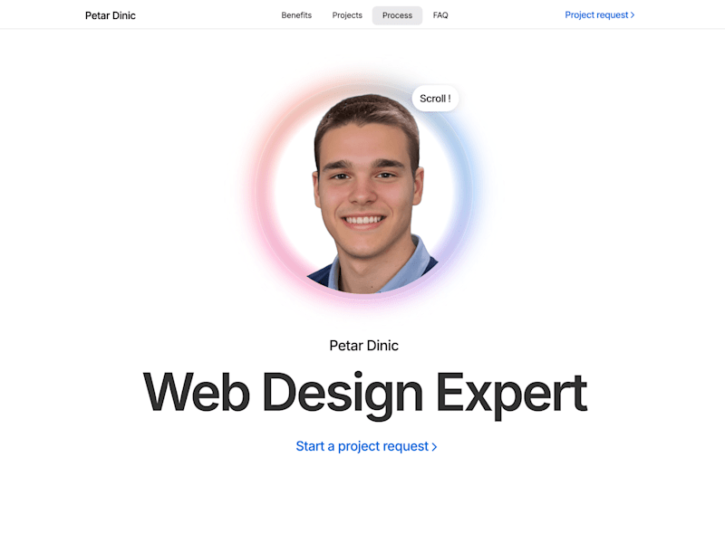 Cover image for Petar Dinic - Portfolio Website