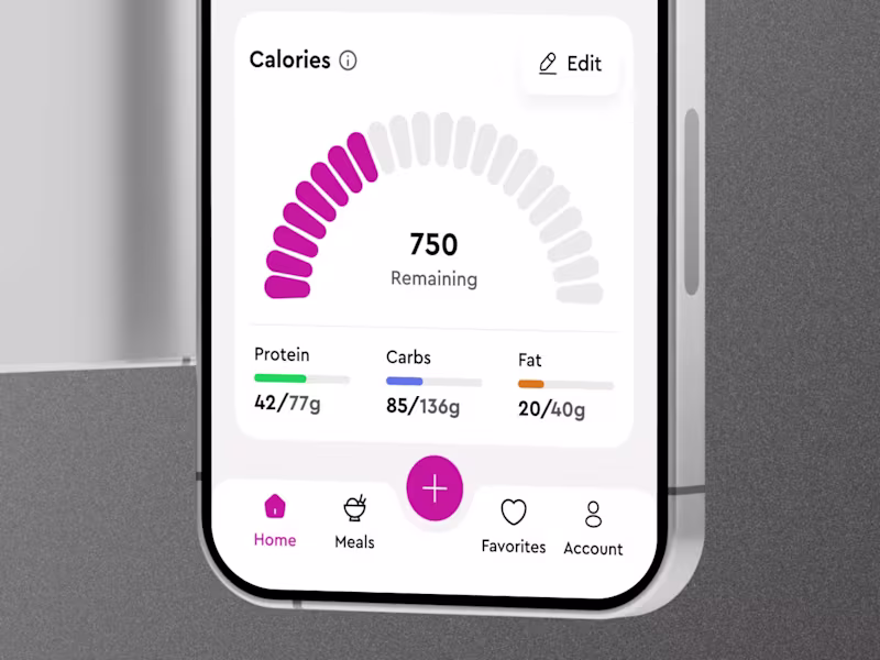 Cover image for Nutrition & Meal Tracker App
