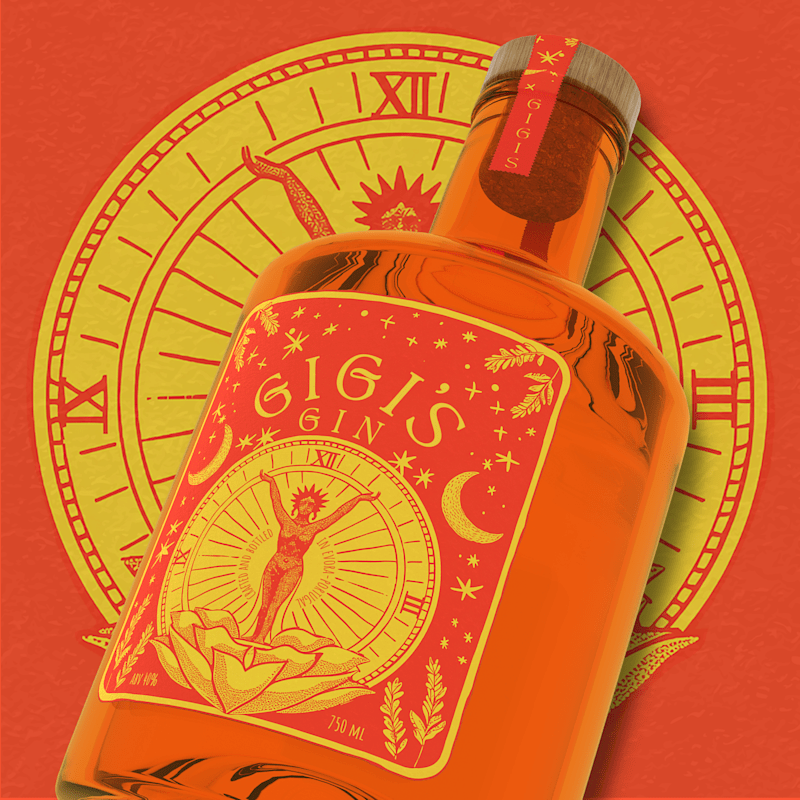 Cover image for GIGI'S GIN : Label Design + Visual Identity