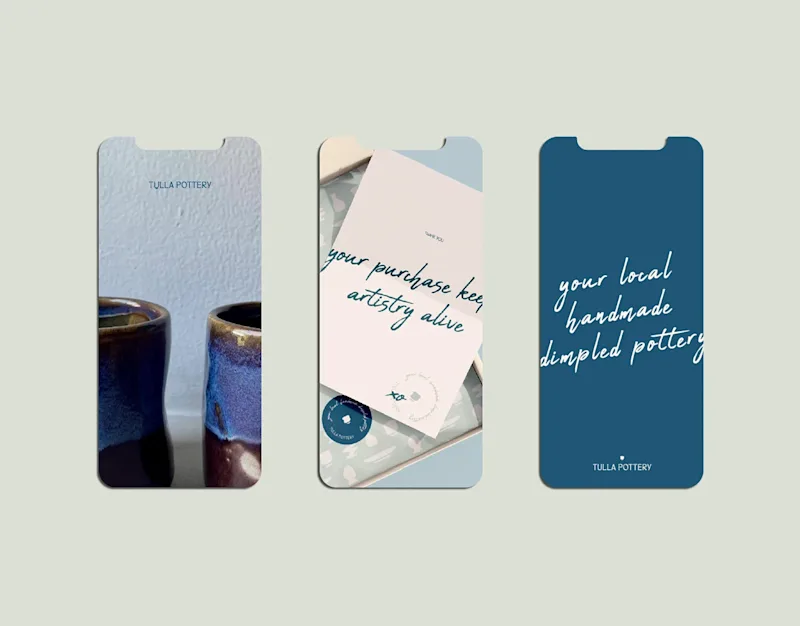 Cover image for Tulla Pottery | Visual Identity & Packaging design