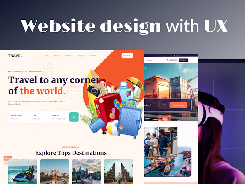 Cover image for Website Design with figma (With UX)