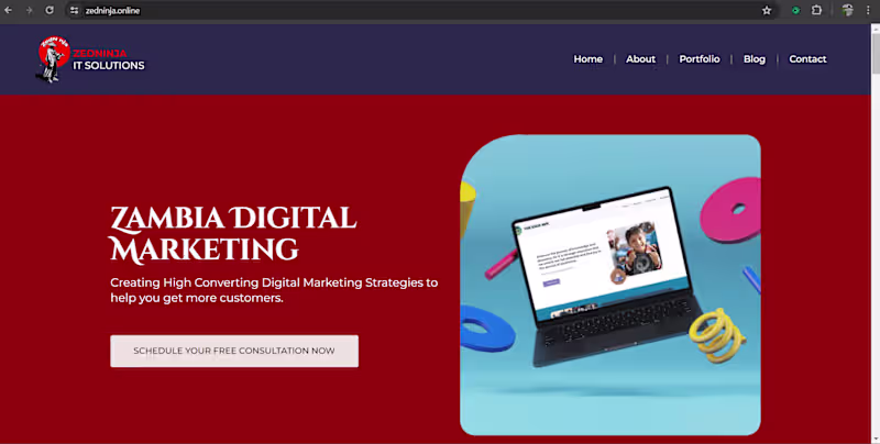 Cover image for ZedNinja Website