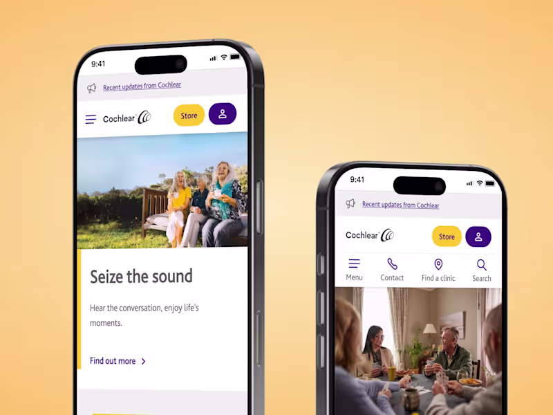 Cover image for Improving mobile navigation